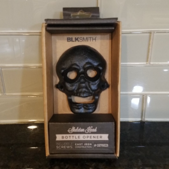 blksmith Other - blksmith skeleton head bottle opener